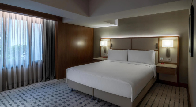 Номер Standard с видом на Босфор Doubletree By Hilton Istanbul Macka