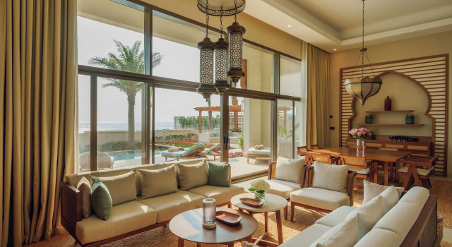 Номер Standard с 4 комнатами с видом на океан Naama Beach Villas & Spa