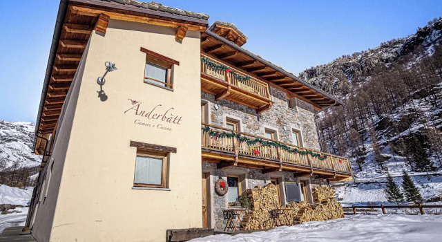 Anderbätt - Camera e Cucina, Book Bed and Breakfast Gressoney-La-Trinite Gressoney
