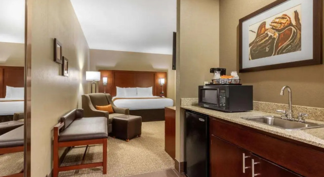 Двухместный номер Business на первом этаже Comfort Inn Memphis Downtown