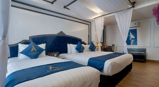 Номер Deluxe с балконом Athena Hotel Quy Nhơn