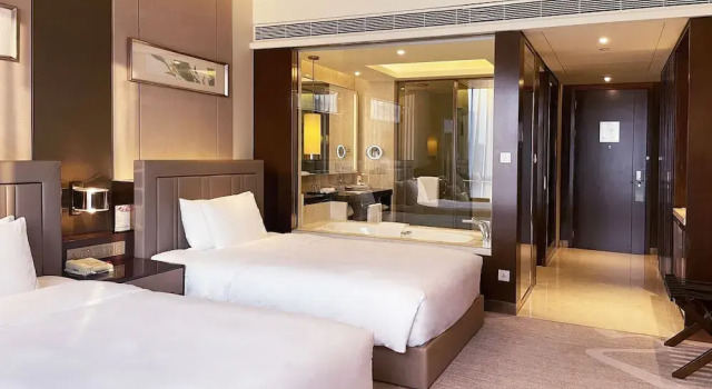 Четырёхместный номер Standard с видом на город Crowne Plaza Zhangzhou by IHG