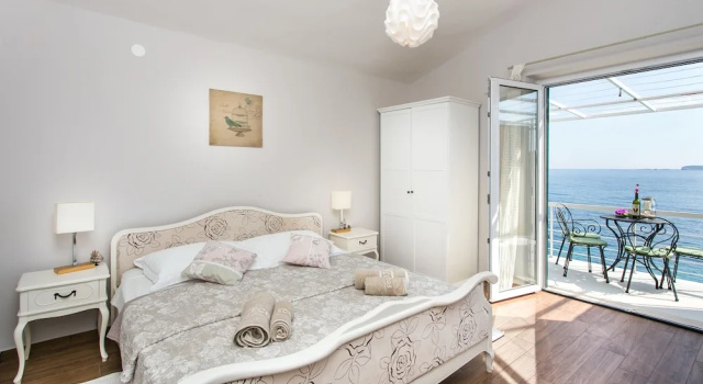 Апартаменты с 2 комнатами с балконом Apartments Villa Mirjana