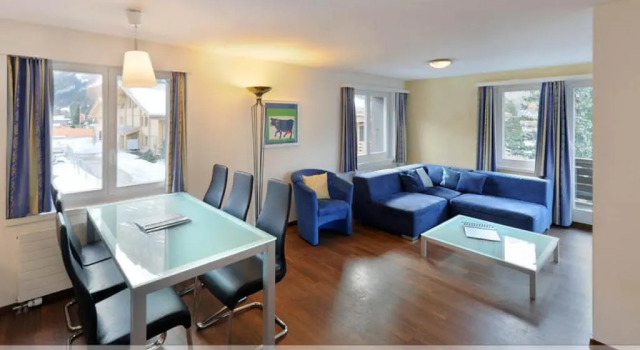 Апартаменты с 3 комнатами Eiger Guest House - Grindelwald