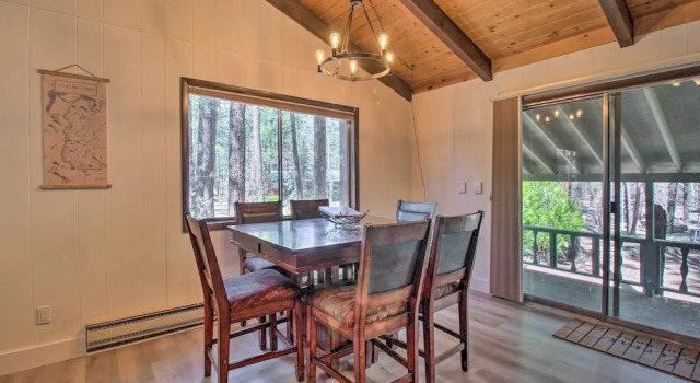 Near Hiking & Golfing: Pinetop Cabin w/ Deck