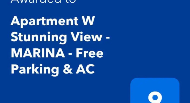 Апартаменты Apartment W Stunning View - MARINA - Free Parking & AC