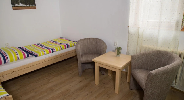 Четырёхместный номер Standard Balónový hotel a pivovar Radešín