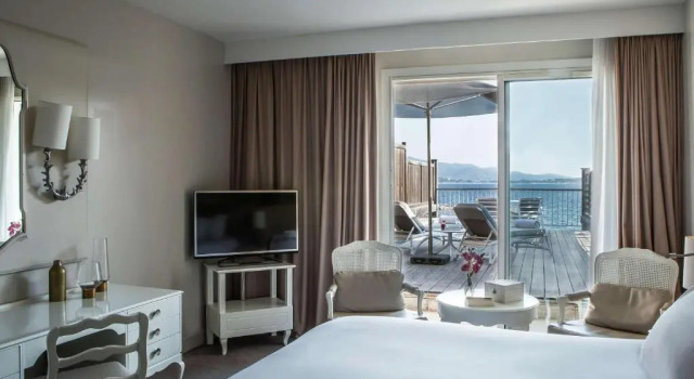Двухместный номер Luxury с видом на море Sofitel Golfe dAjaccio Thalassa Sea & Spa