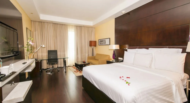 Двухместный люкс Jaipur Marriott Hotel