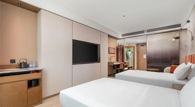 Двухместный номер Standard Hilton Garden Inn Wuhu Economic Tech Zone