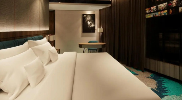 Четырёхместный семейный номер Standard FUGO Hotel Samarinda (Bigmall)