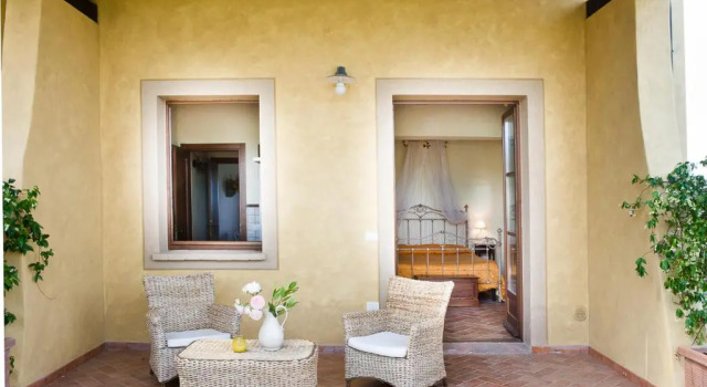 Апартаменты с видом на сад Agriturismo LAntica Fornace