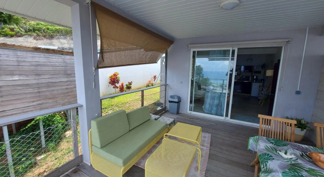 Studio Vaimiti pour 2 personnes vue mer et Moorea, Book Hotel Pirae Tahiti
