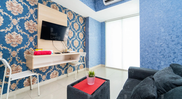 RedLiving Apartemen Grand Kamala Lagoon - Icha Rooms Tower Barclay South with Netflix