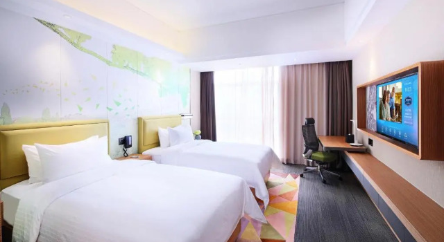 Двухместный номер Standard с красивым видом из окна Hampton by Hilton Zhuhai Cheng Feng Plaza