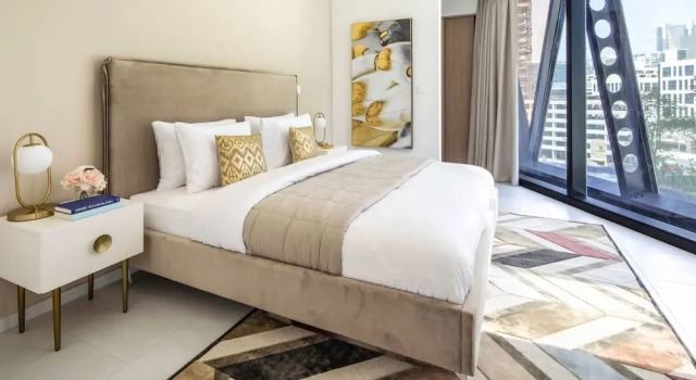Modern + Minimalist 1BR in Burj Khalifa Boulevard!