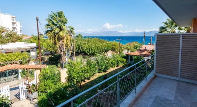 Трёхместный номер Standard с частичным видом на море Hotel Agamemnon Beach