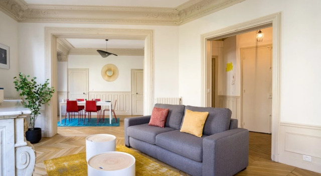 Family Apartment - 3br/10p - Trocadero, Забронировать Апартаменты/квартира Отели Парижа с парковкой, рядом с Жавель – Андре Ситроен, Парковка