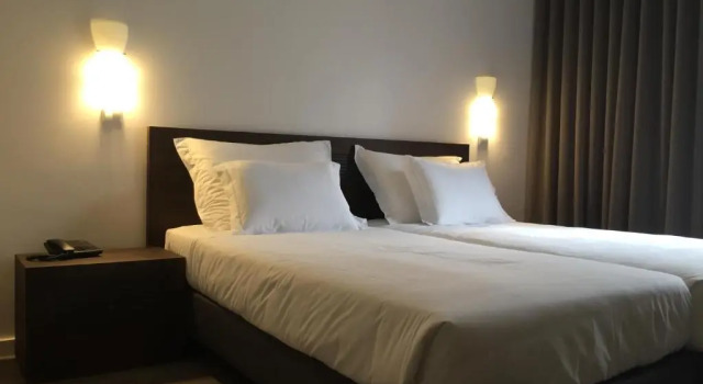 Двухместный номер Standard с балконом и с видом на горы Hotel Euro Moniz