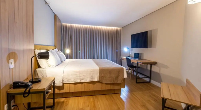 Двухместный номер Standard Hotel Cassino Tower São José do Rio Preto by Nacional Inn
