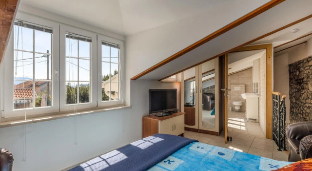 Nice Apartment in Novi Vinodolski With 1 Bedrooms, Wifi and Outdoor Swimming Pool
