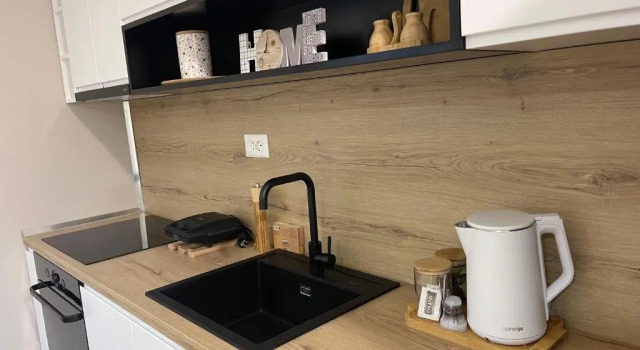 Апартаменты c 1 комнатой Lovely Blue Home City Center Studio