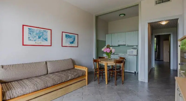 Апартаменты c 1 комнатой с красивым видом из окна Residence San Michele