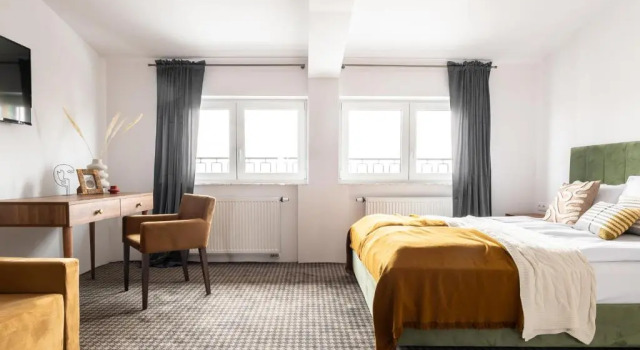 Семейный номер Standard OBERŻA POD RÓŻĄ restauracja, sauny, jacuzzi