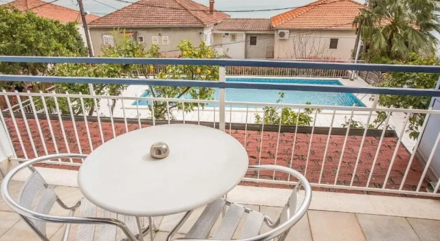 Двухместный номер Standard с балконом и с видом на море Hotel Bavaria