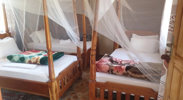 Трёхместный номер Standard с балконом Mantis Lodge & Camping Site