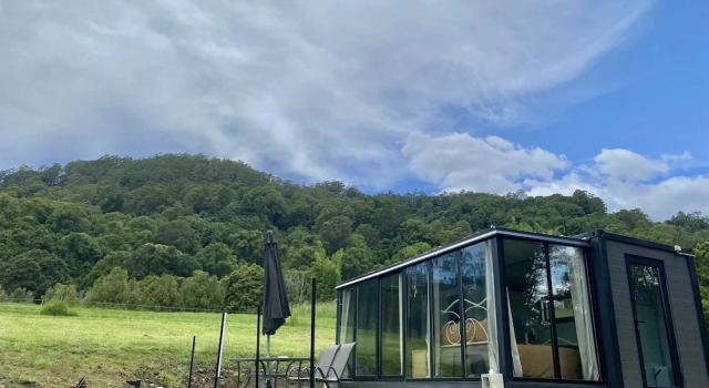 Номер Premier с балконом Nimbin waterfall retreat