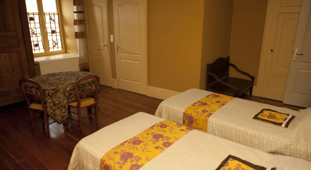 Трёхместный номер Comfort с видом на сад Chambre de Marie, Le Relais du Passe-heures