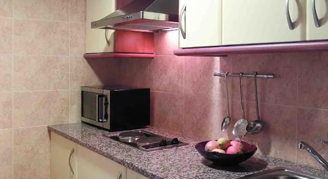 Апартаменты с 2 комнатами с балконом Albamar Apartaments