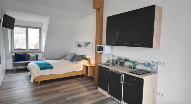 Апартаменты с балконом Ferienapartments Volkach