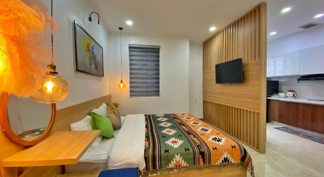 Одноместный номер Standard с красивым видом из окна Hue Crown Boutique best hotel