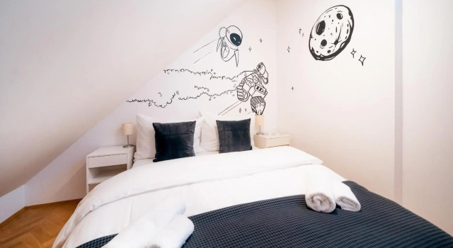 Klimentska Cartoon apartments, Забронировать Апартаменты/квартира Апартаменты Праги, рядом с Mozart Dinner Prague, Апартаменты/квартира