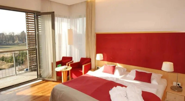 Двухместный номер Standard с балконом Therme Laa Hotel Silent Spa Villas