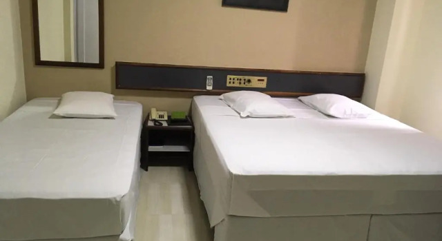Трёхместный номер Standard Hotel Estação Express