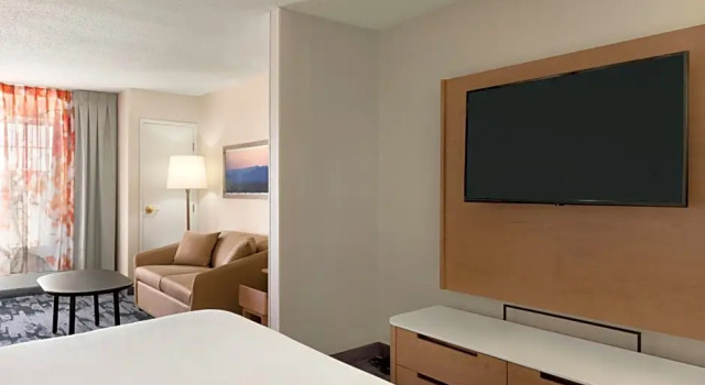 Двухместная студия Fairfield Inn and Suites by Marriott Wheeling St Clairsville