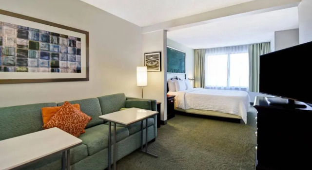 Двухместный люкс SpringHill Suites by Marriott Atlanta Buford/Mall of Georgia