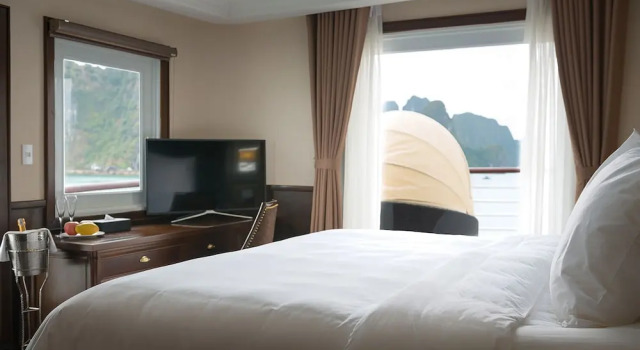 Люкс с видом на залив Paradise Elegance Cruise Halong