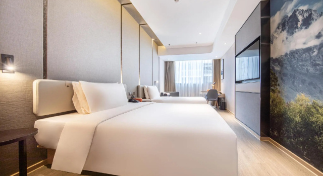 Двухместный номер Superior Atour Hotel Kunming Jiantou Building Jingkai District