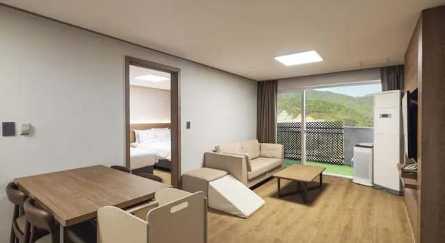 Номер Deluxe с балконом Kensington Resort Chungju