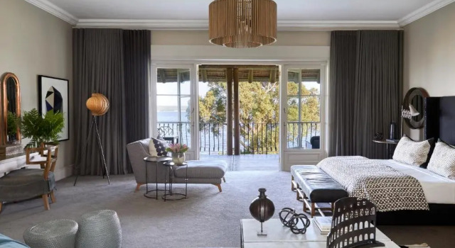 Люкс с видом на озеро The Thatch House Hermanus