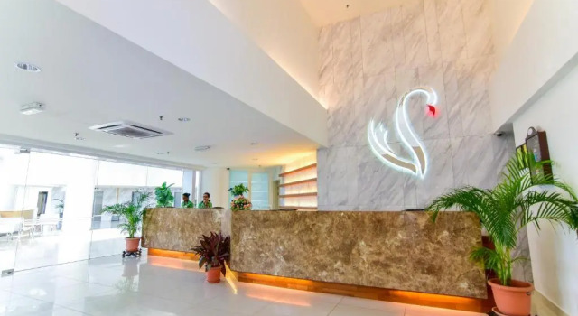 Camera doppia Deluxe con vista sui campi Flamingo Hotel by the Beach, Penang