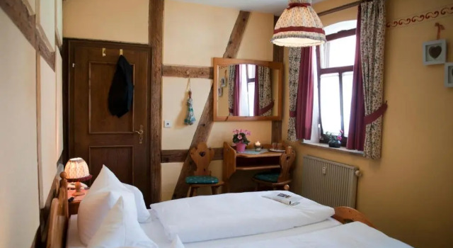 Standard Casal quarto Hotel Schuberth's am Markt
