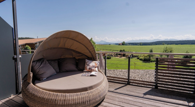 Номер Standard с балконом Das Weitblick Allgäu