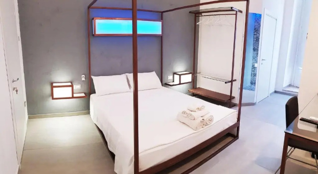 Двухместный номер Deluxe с балконом Casa Manfredi Diomede