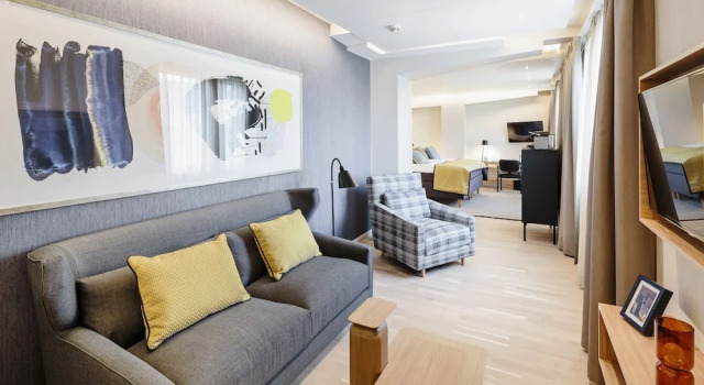 Люкс c 1 комнатой Hotel Indigo Helsinki-Boulevard by IHG