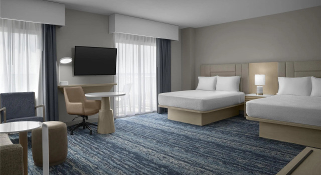 Люкс с видом на город Hampton Inn & Suites Ocean City Bayfront-Convention Center